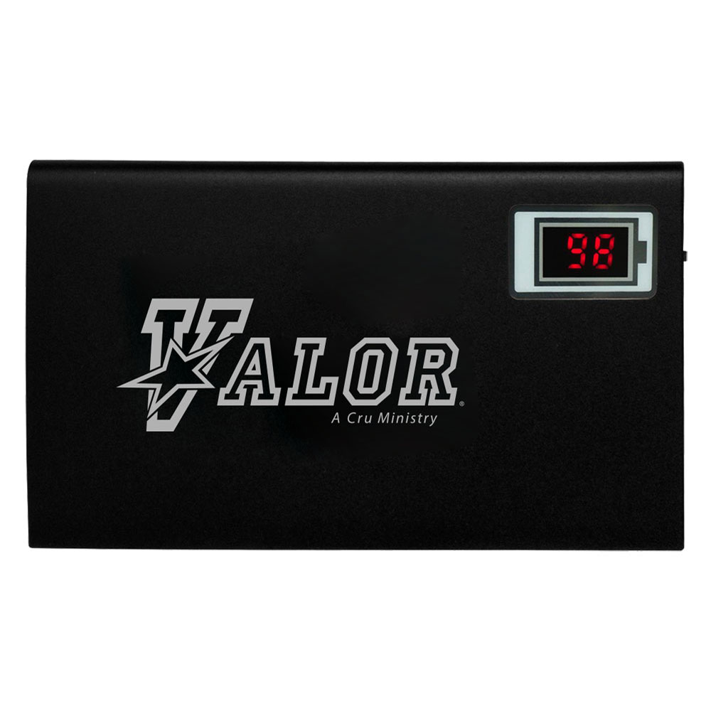 POWER BANK WITH DISPLAY BLACK