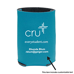 COLLAPSIBLE ECO KOOZIE CAN COOLER